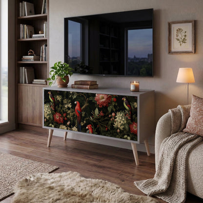 AVIAN GREENERY Kompaktní dvoudveřový TV stolek