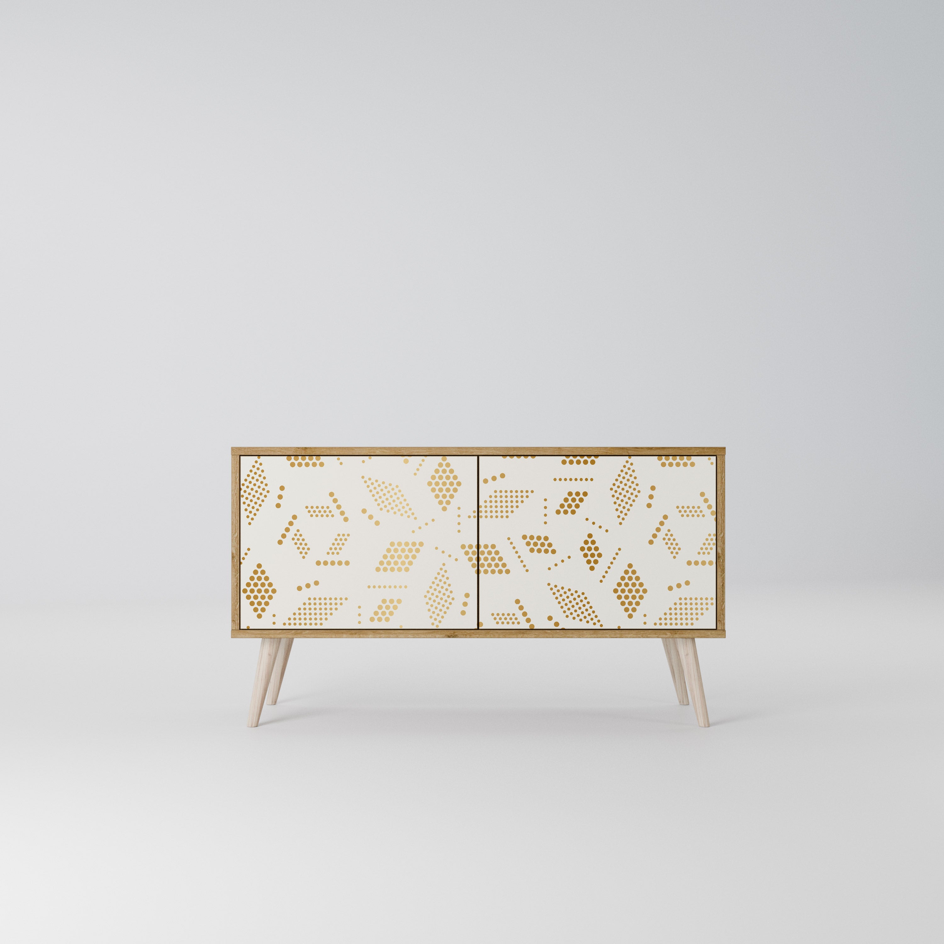 SPOTTED DAZE Kompaktní dvoudveřový TV stolek