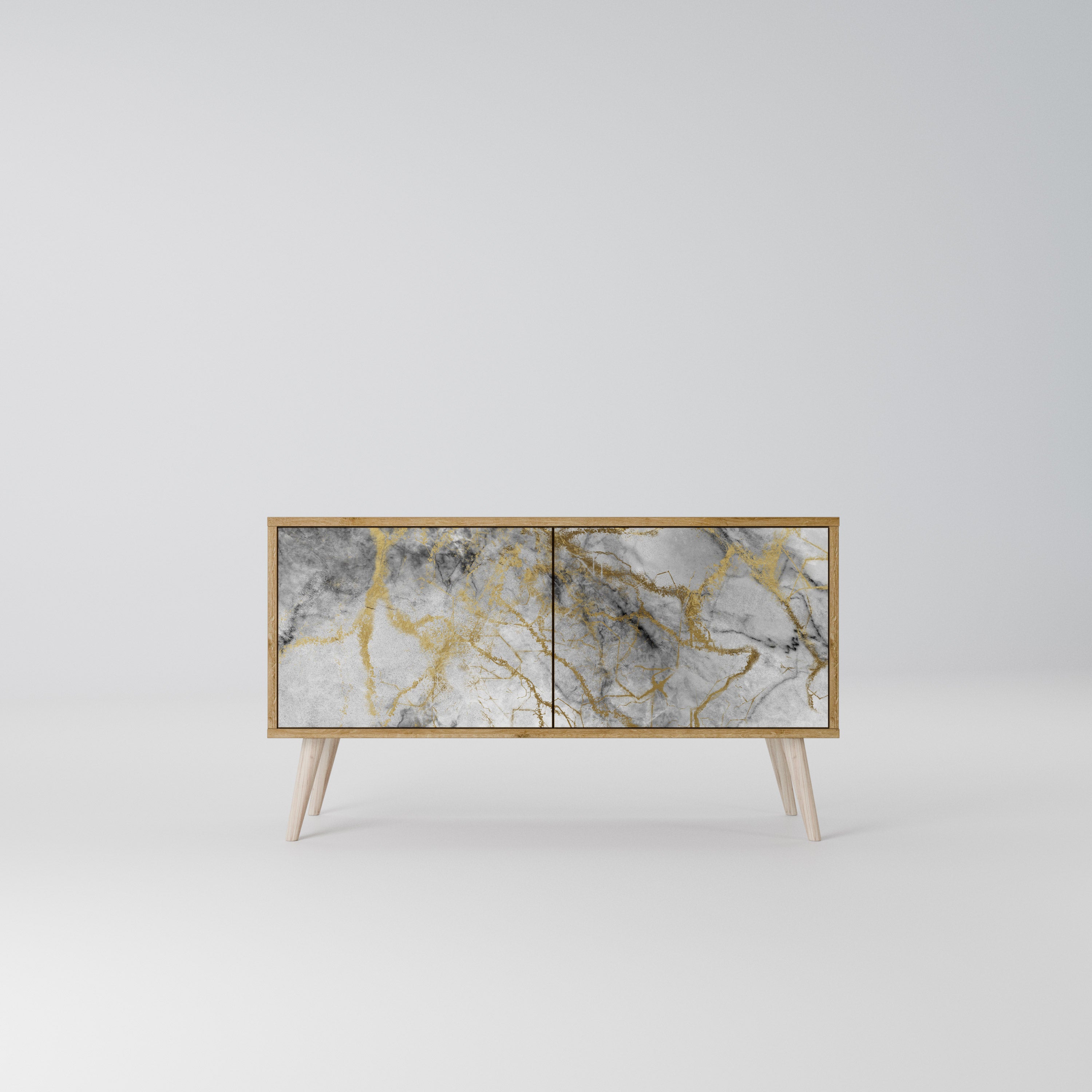 TIMELESS GLIDE Kompaktní dvoudveřový TV stolek