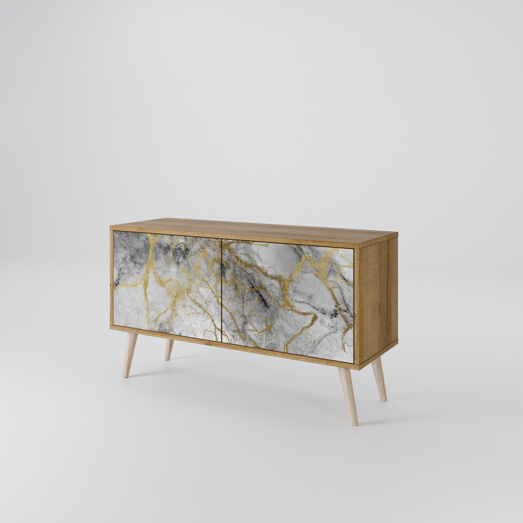 TIMELESS GLIDE Kompaktní dvoudveřový TV stolek