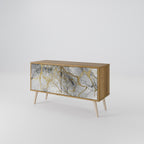 TIMELESS GLIDE Kompaktní dvoudveřový TV stolek