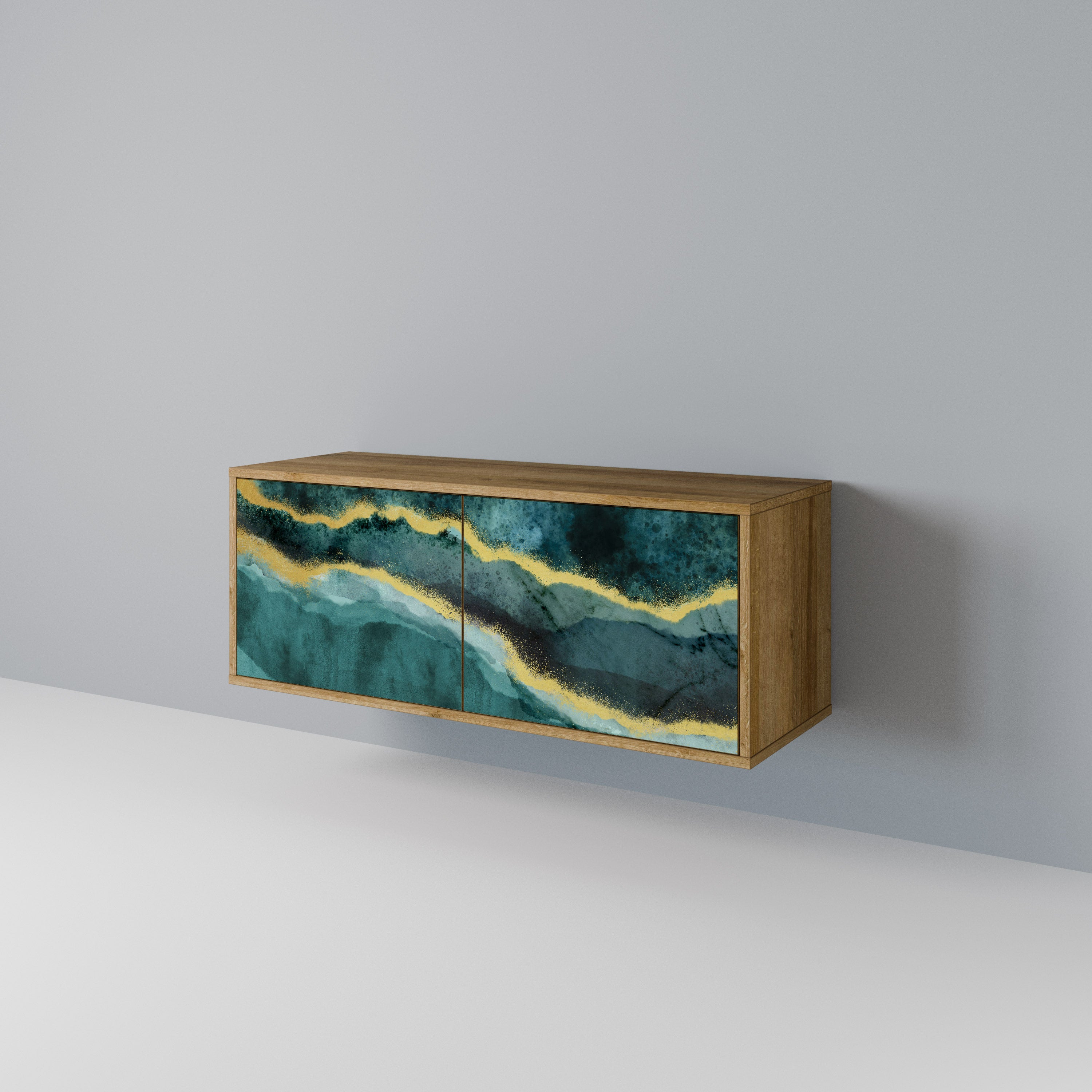 GOLDRUSH ODYSSEY Kompaktní dvoudveřový TV stolek