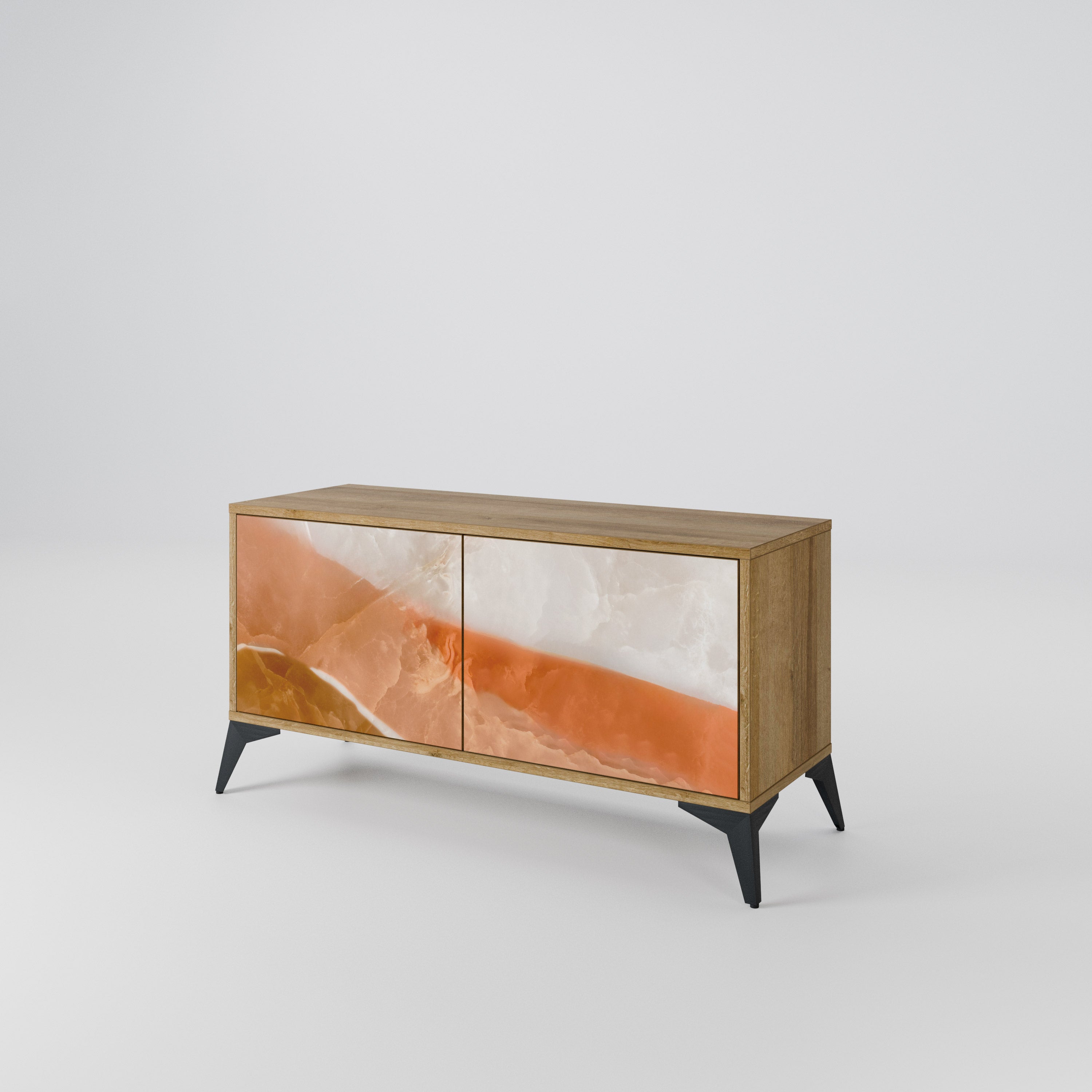 SANDHILLS SPLENDOUR Kompaktní dvoudveřový TV stolek