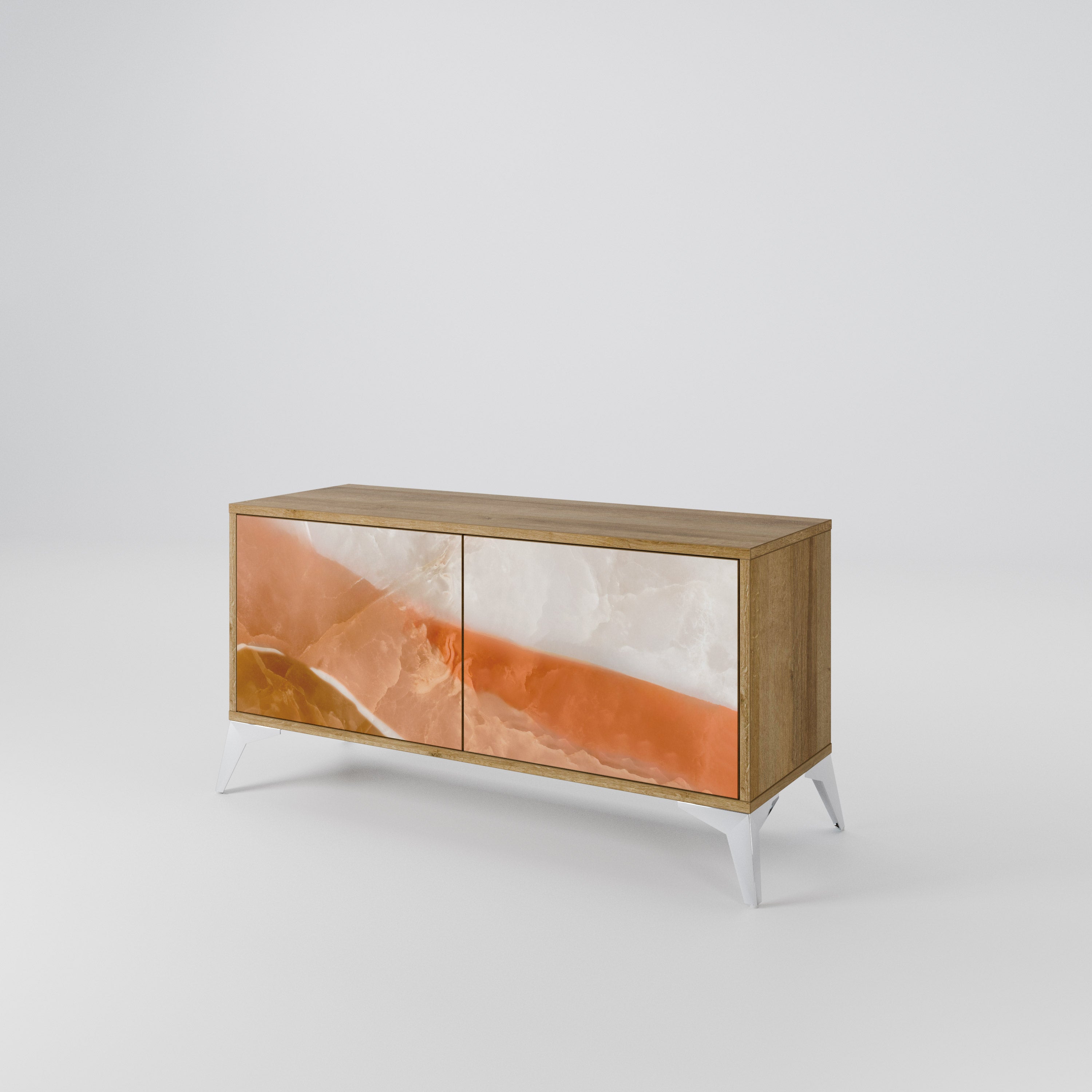 SANDHILLS SPLENDOUR Kompaktní dvoudveřový TV stolek