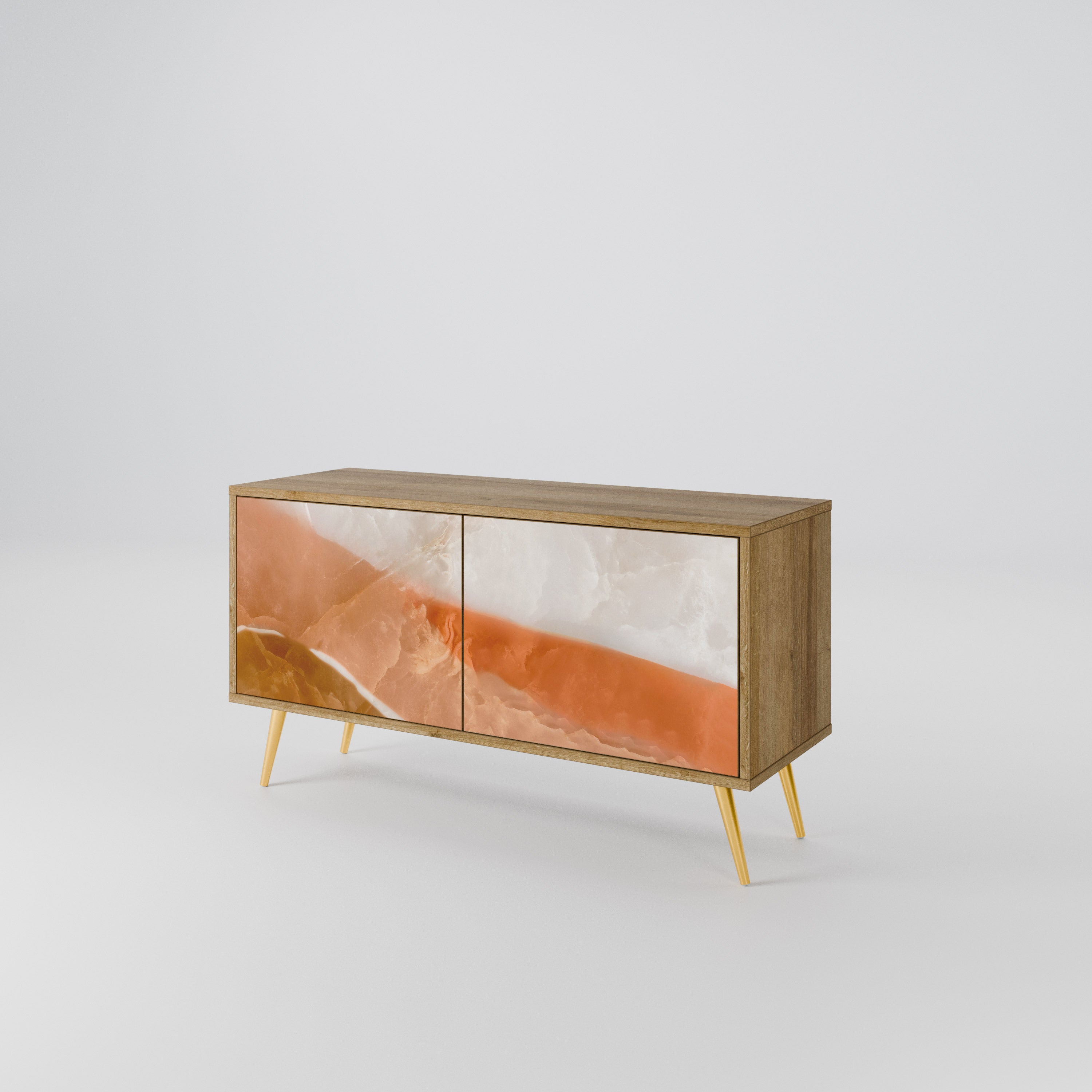 SANDHILLS SPLENDOUR Kompaktní dvoudveřový TV stolek