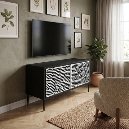 TEMPORARY SEQUENCE Kompaktní dvoudveřový TV stolek