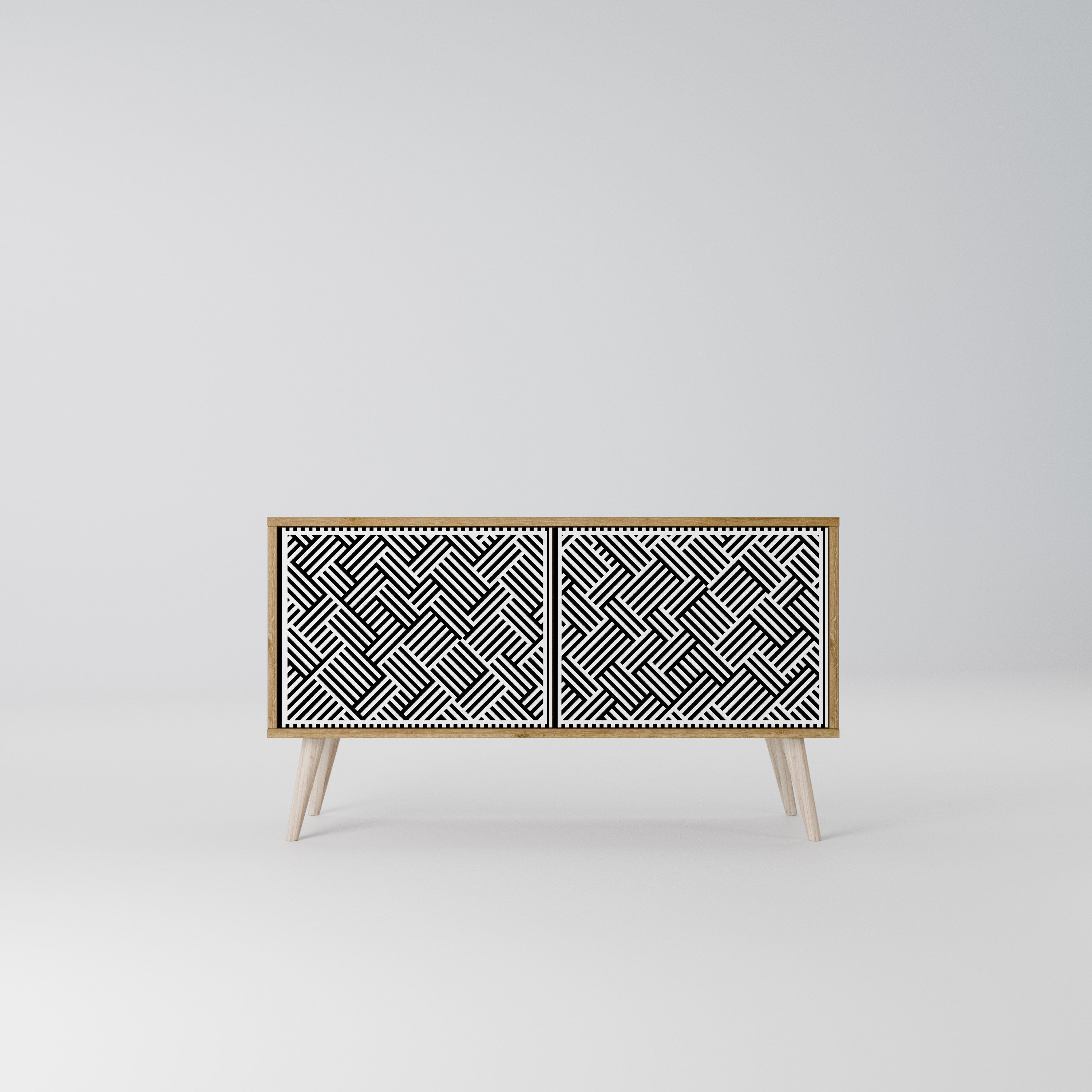 TEMPORARY SEQUENCE Kompaktní dvoudveřový TV stolek