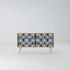 GRAPHITE EYES Kompaktní dvoudveřový TV stolek