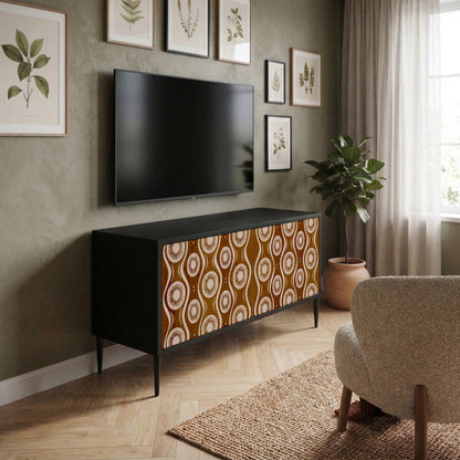 BROWN EYES Kompaktní dvoudveřový TV stolek