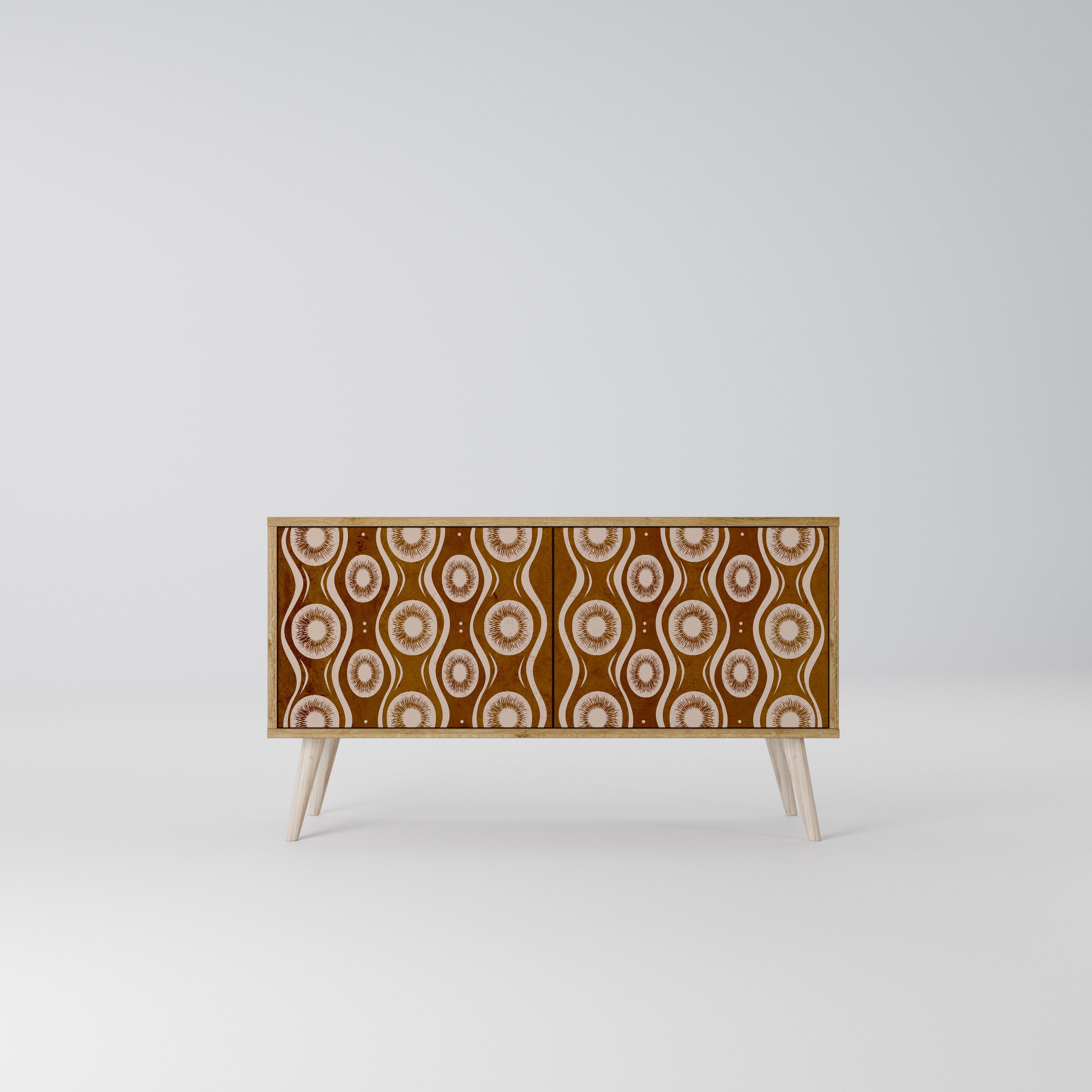 BROWN EYES Kompaktní dvoudveřový TV stolek