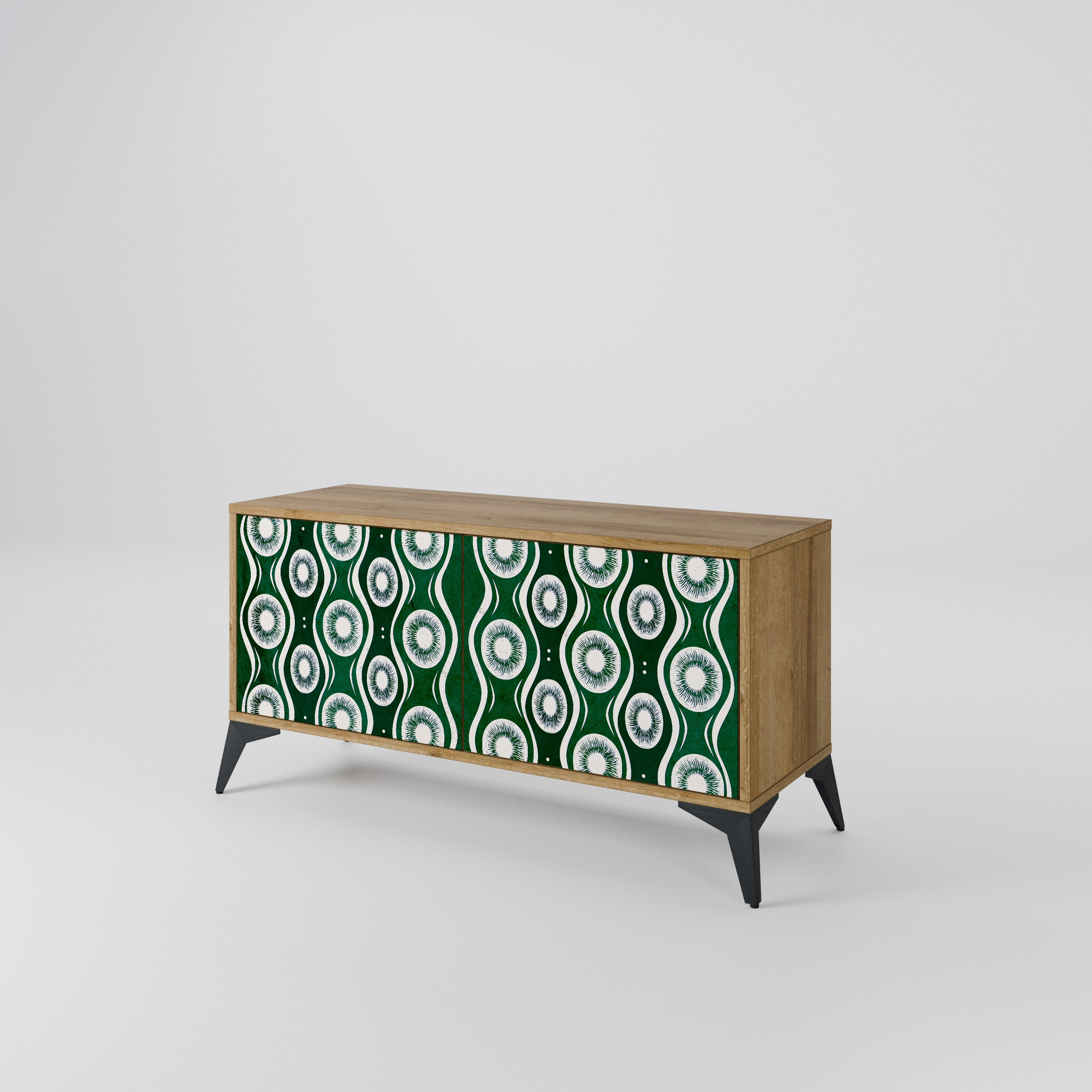 GREEN EYES Kompaktní dvoudveřový TV stolek