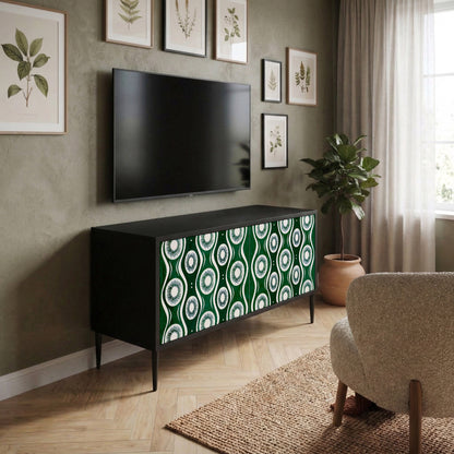 GREEN EYES Kompaktní dvoudveřový TV stolek