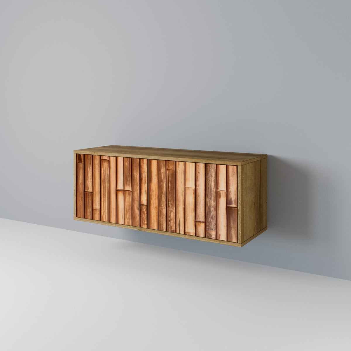 NATURAL WOOD Kompaktní dvoudveřový TV stolek