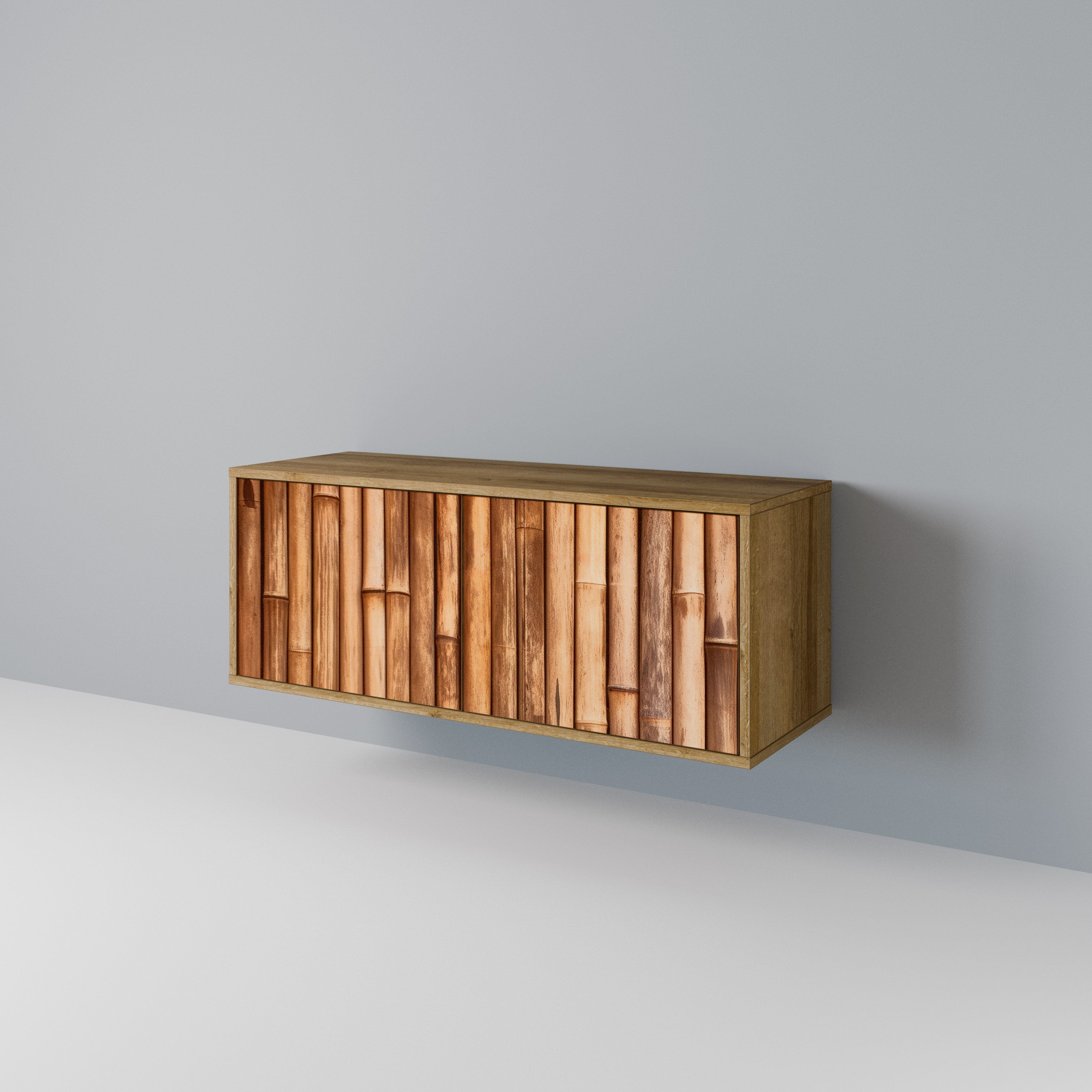 NATURAL WOOD Kompaktní dvoudveřový TV stolek