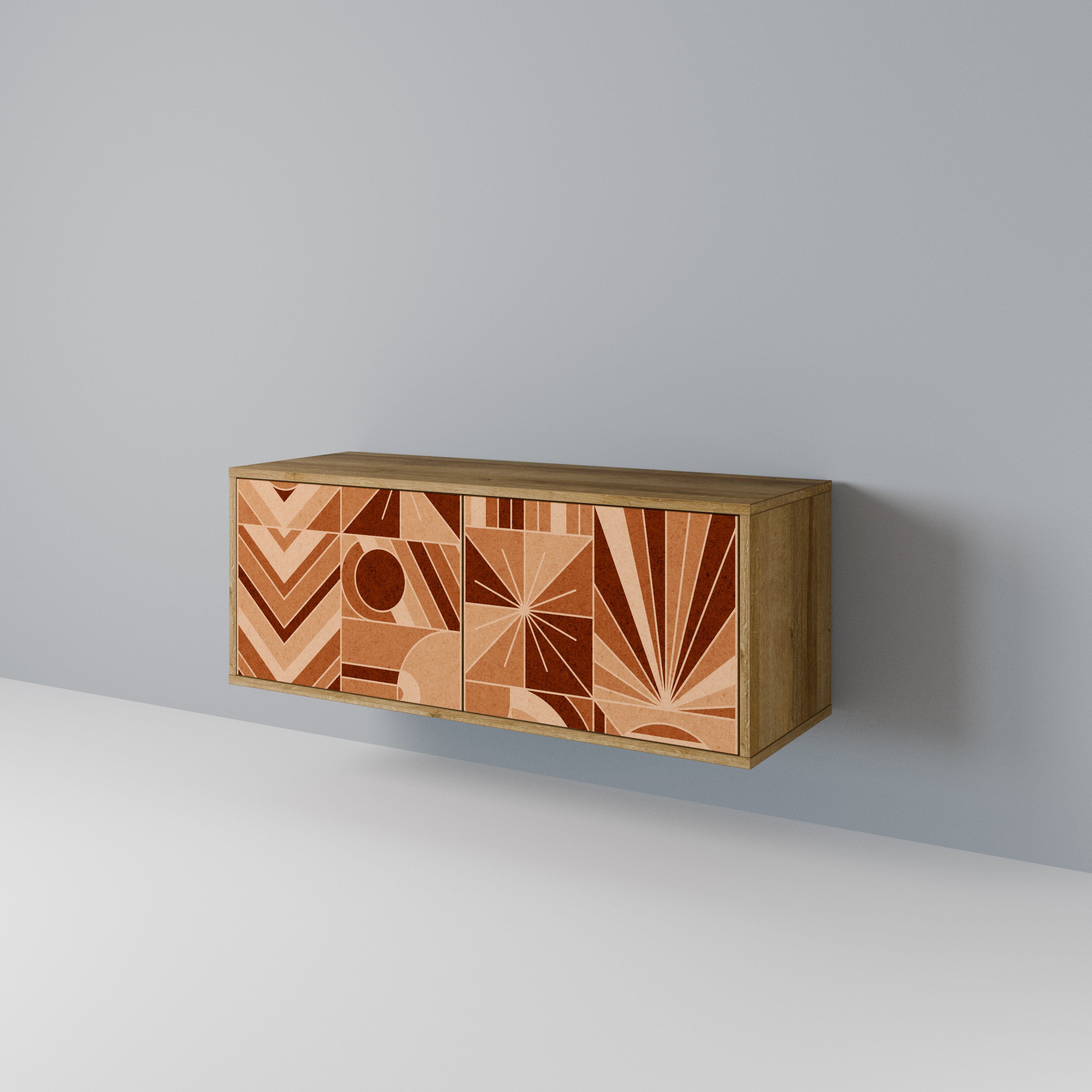 PRISM MOSAIC Kompaktní dvoudveřový TV stolek