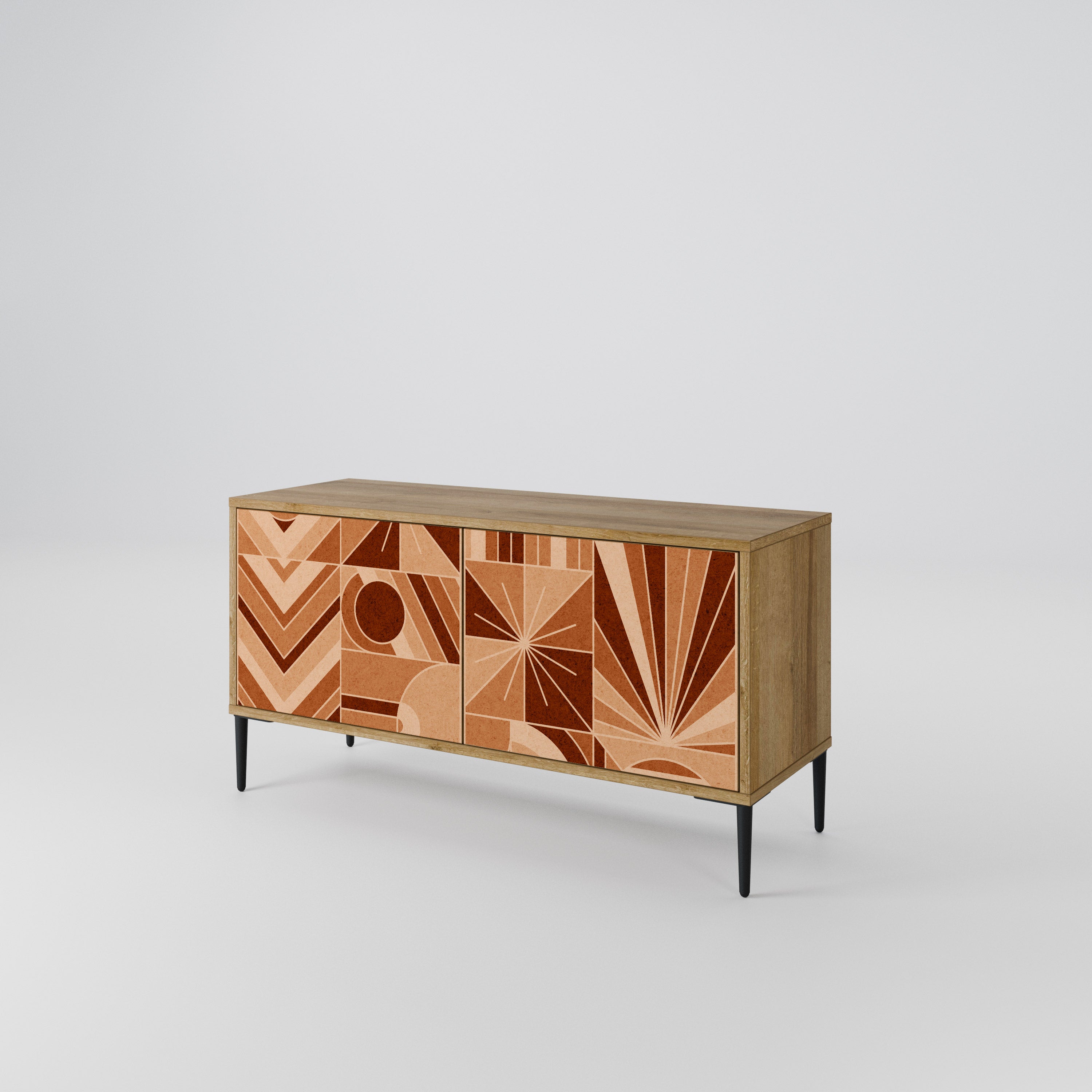 PRISM MOSAIC Kompaktní dvoudveřový TV stolek