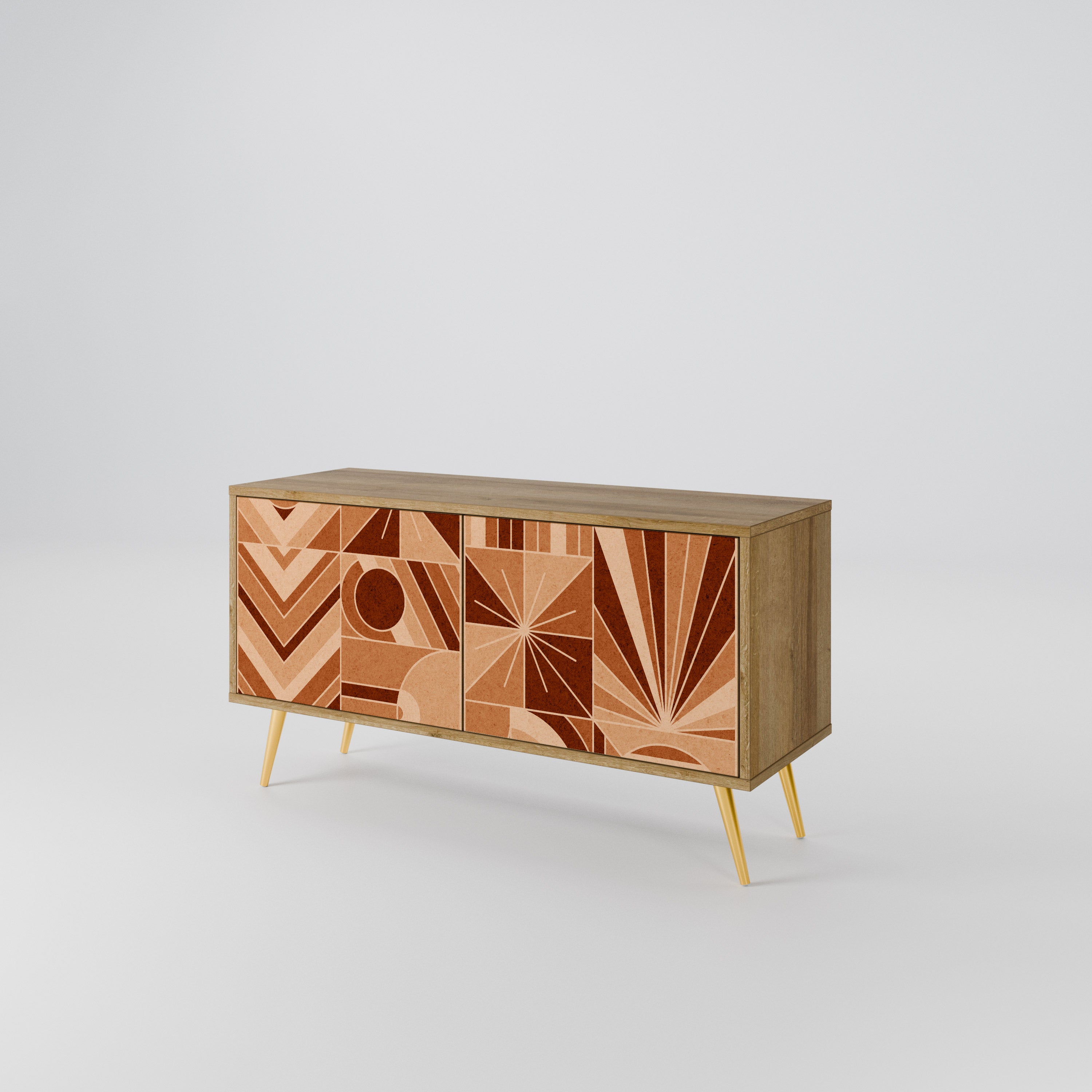 PRISM MOSAIC Kompaktní dvoudveřový TV stolek