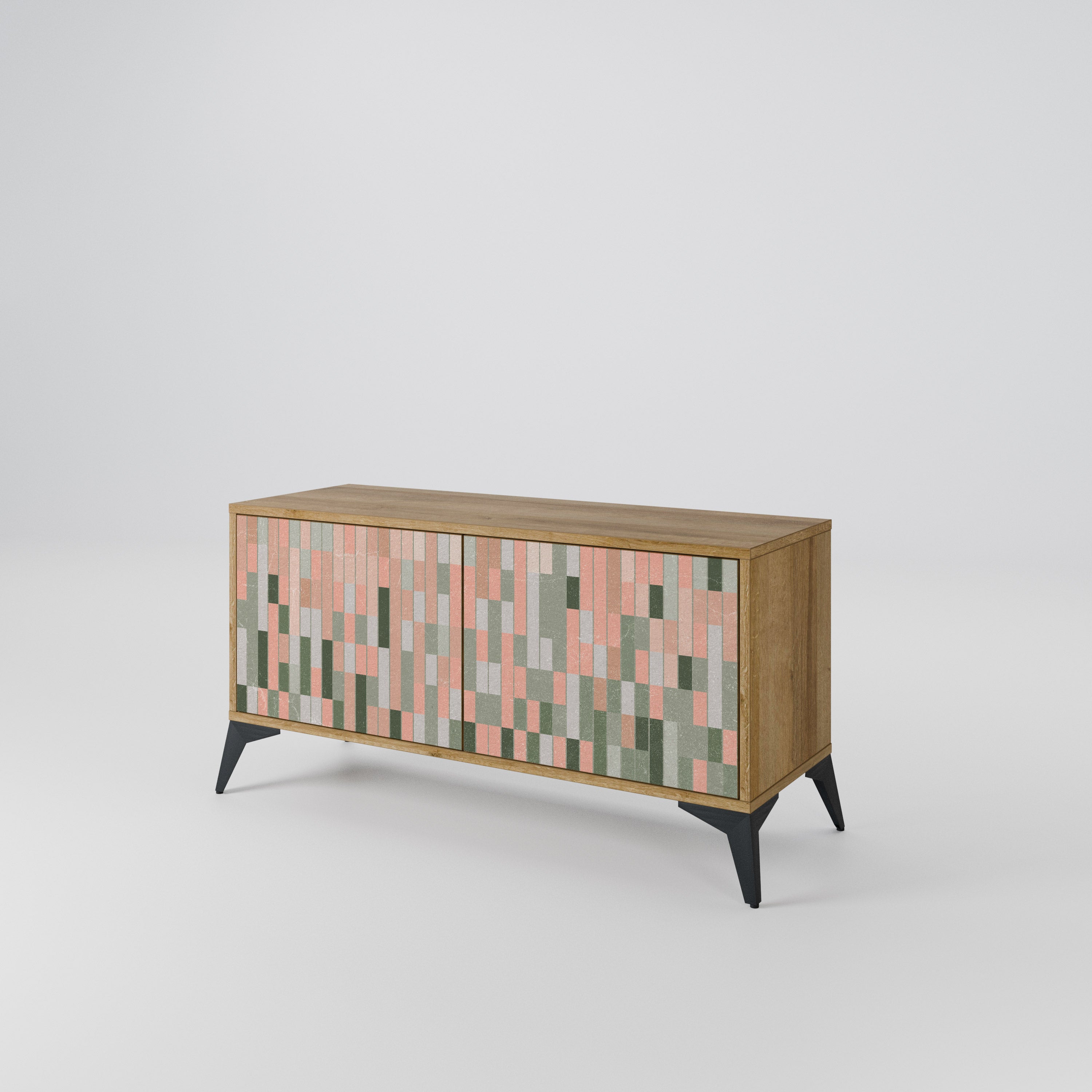 BUILDING THE FUTURE Kompaktní dvoudveřový TV stolek