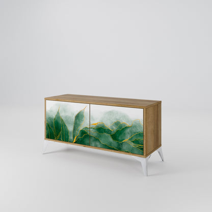 EXPENSIVE NATURE Kompaktní dvoudveřový TV stolek