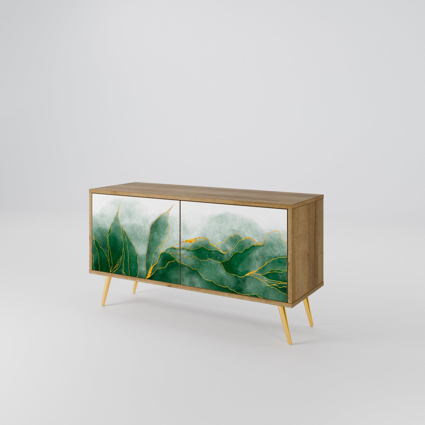 EXPENSIVE NATURE Kompaktní dvoudveřový TV stolek