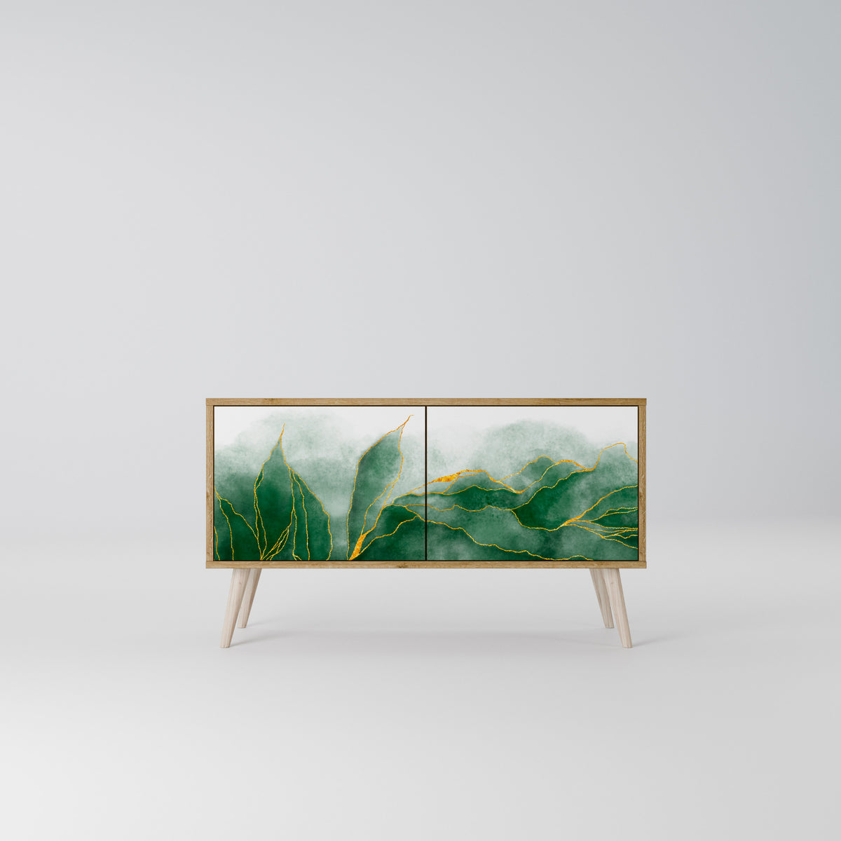 EXPENSIVE NATURE Kompaktní dvoudveřový TV stolek