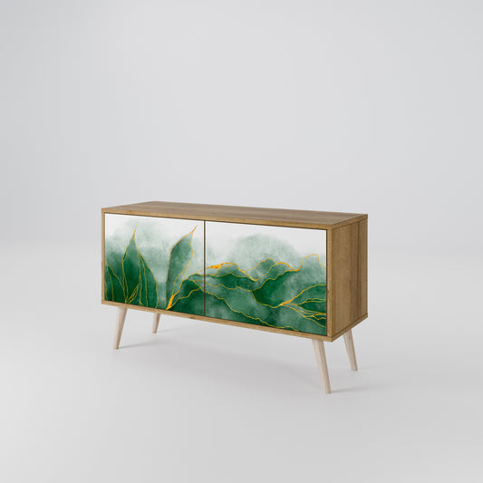 EXPENSIVE NATURE Kompaktní dvoudveřový TV stolek