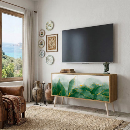 EXPENSIVE NATURE Kompaktní dvoudveřový TV stolek
