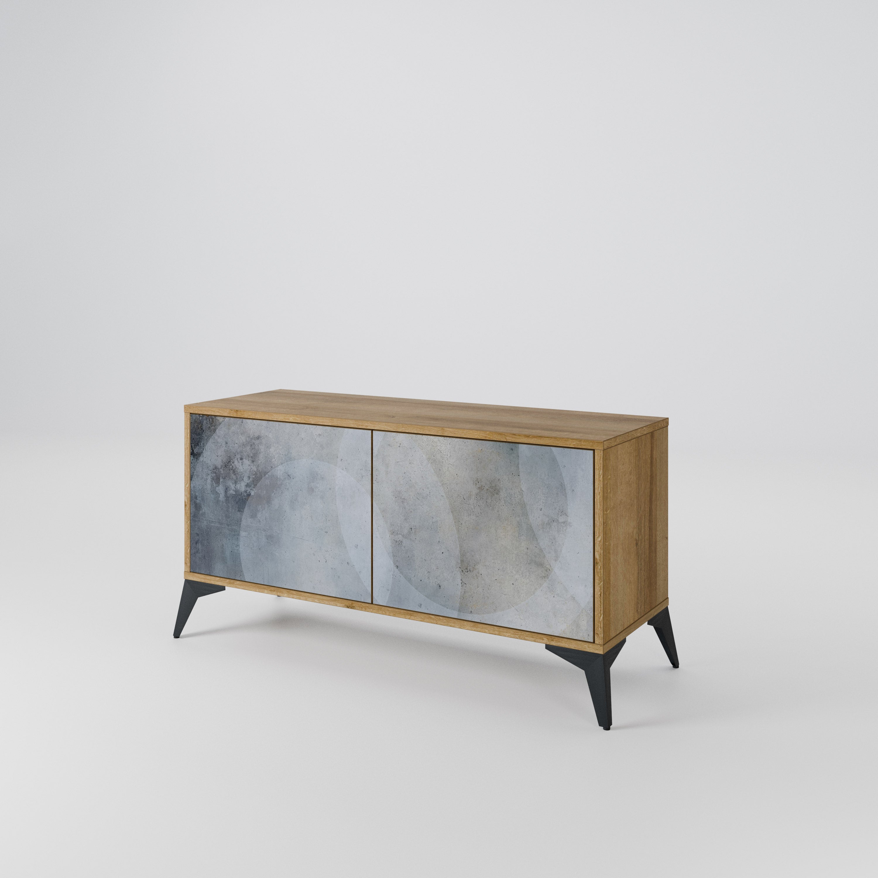 MUTED ARC Compact 2-Door TV Cabinet