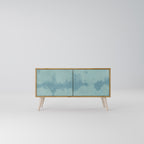 SKY WASH Kompaktní dvoudveřový TV stolek