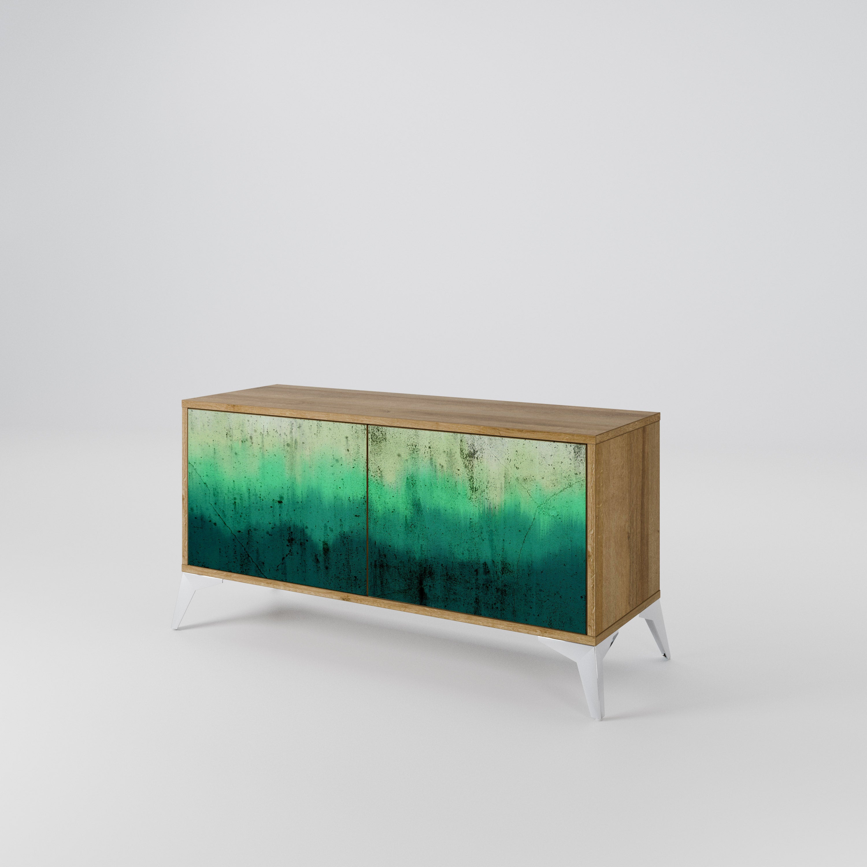 NORTHERN LIGHTS Compact 2-Door TV Cabinet