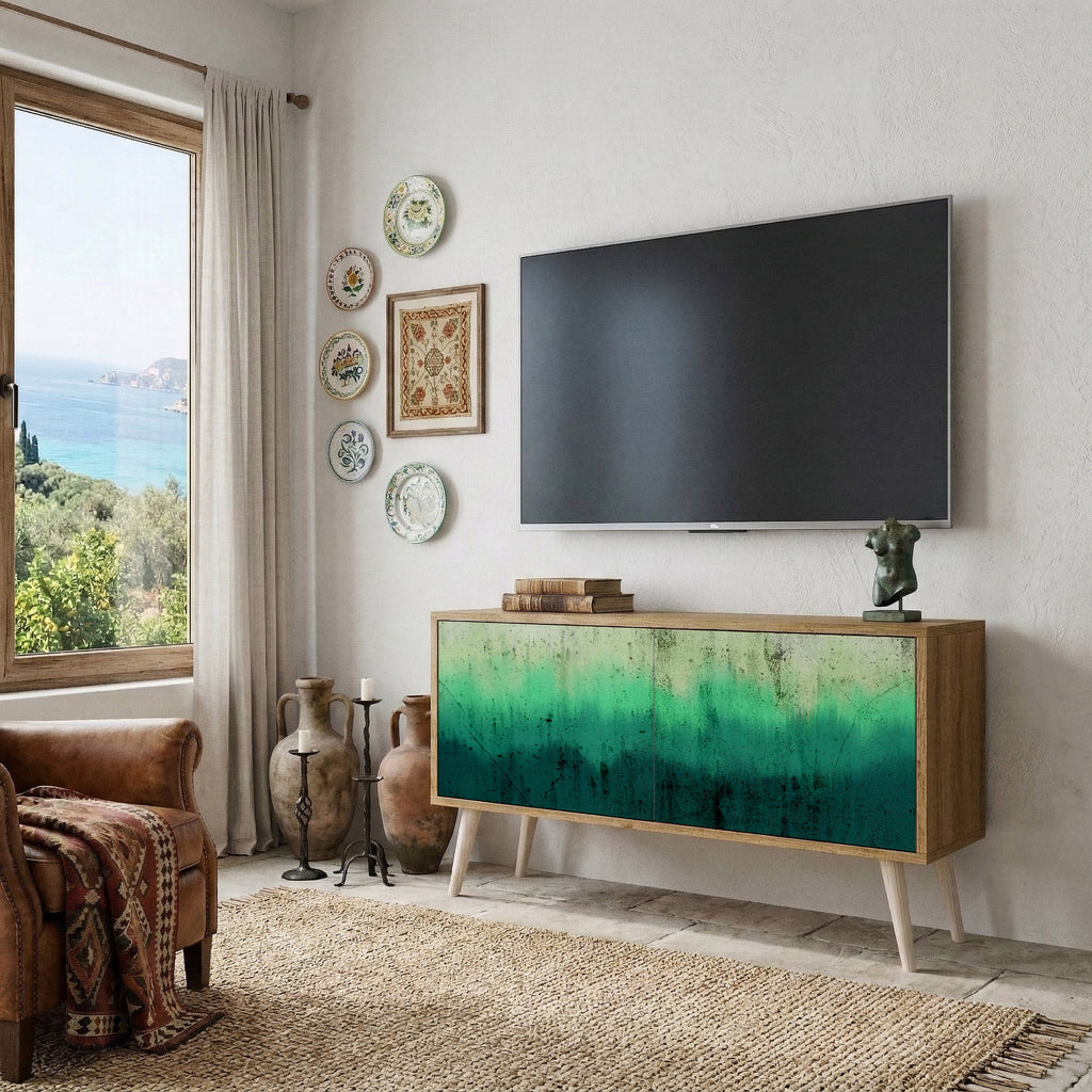 NORTHERN LIGHTS Kompaktní dvoudveřový TV stolek