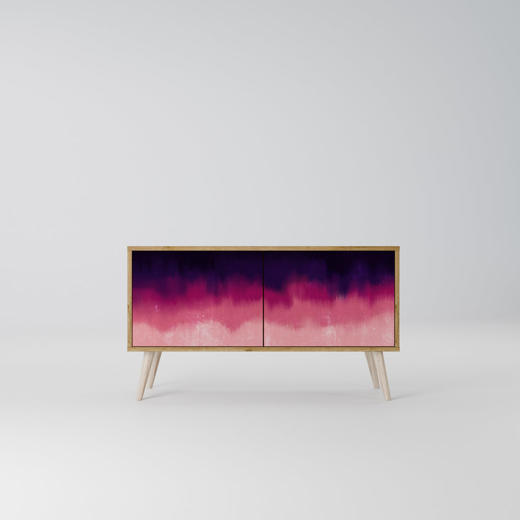 AURORA BOREALIS Kompaktní dvoudveřový TV stolek