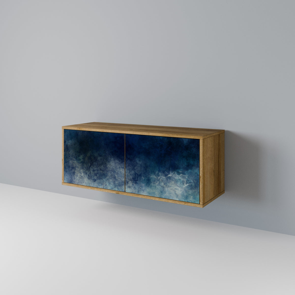 CELESTIAL FALL Kompaktní dvoudveřový TV stolek
