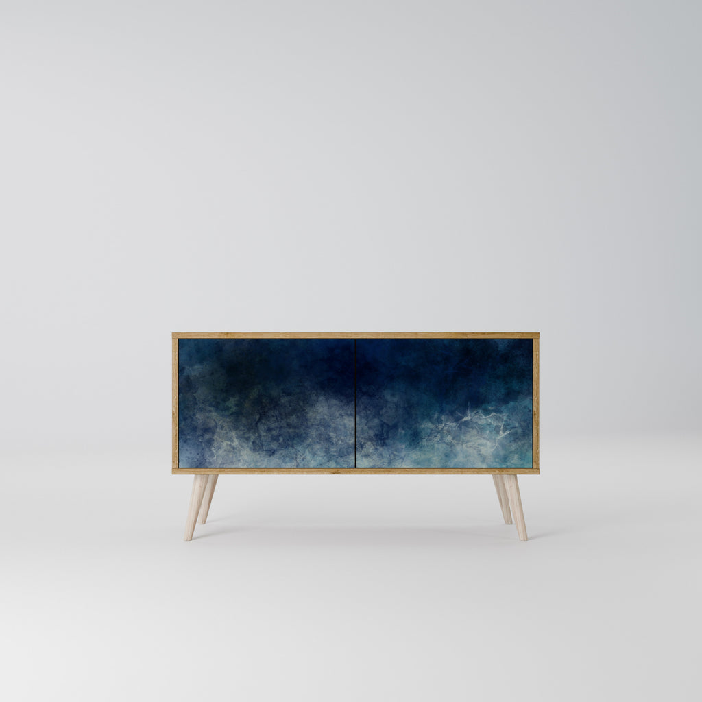 CELESTIAL FALL Kompaktní dvoudveřový TV stolek