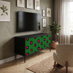 FUNKY SPOTS Kompaktní dvoudveřový TV stolek