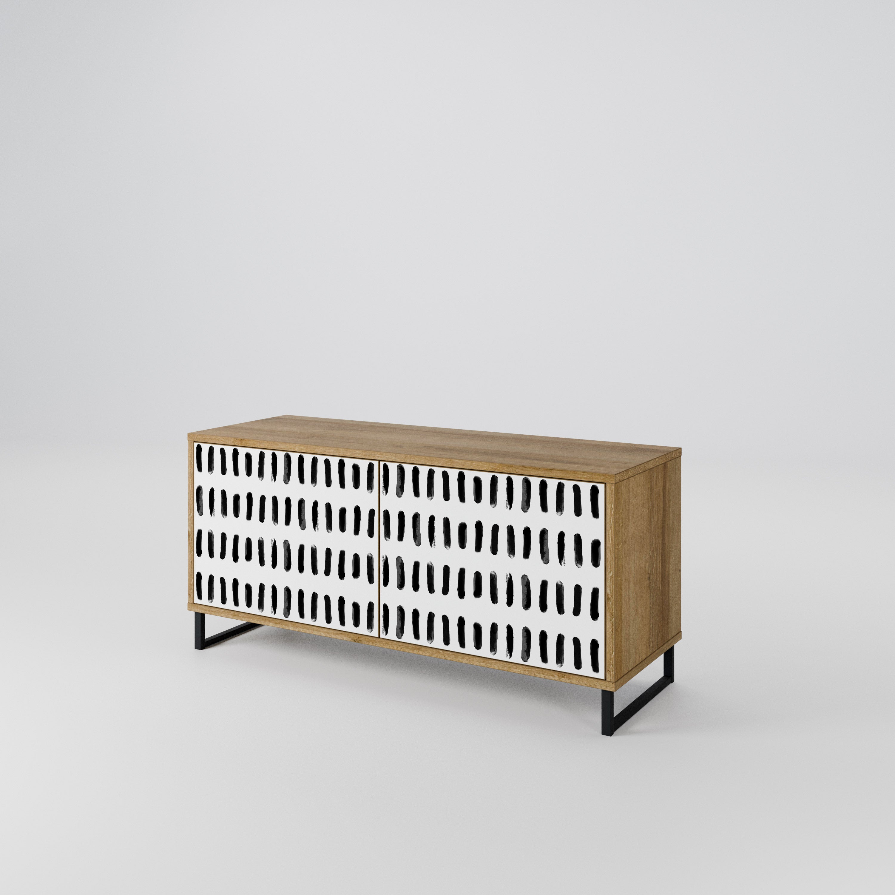 NIGHTY MELODIES Compact 2-Door TV Cabinet