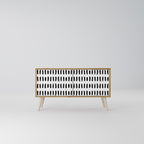 NIGHTY MELODIES Kompaktní dvoudveřový TV stolek