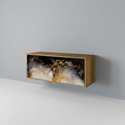 MARBLE OF TOMMORROW Kompaktní dvoudveřový TV stolek