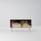 MARBLE OF TOMMORROW Kompaktní dvoudveřový TV stolek