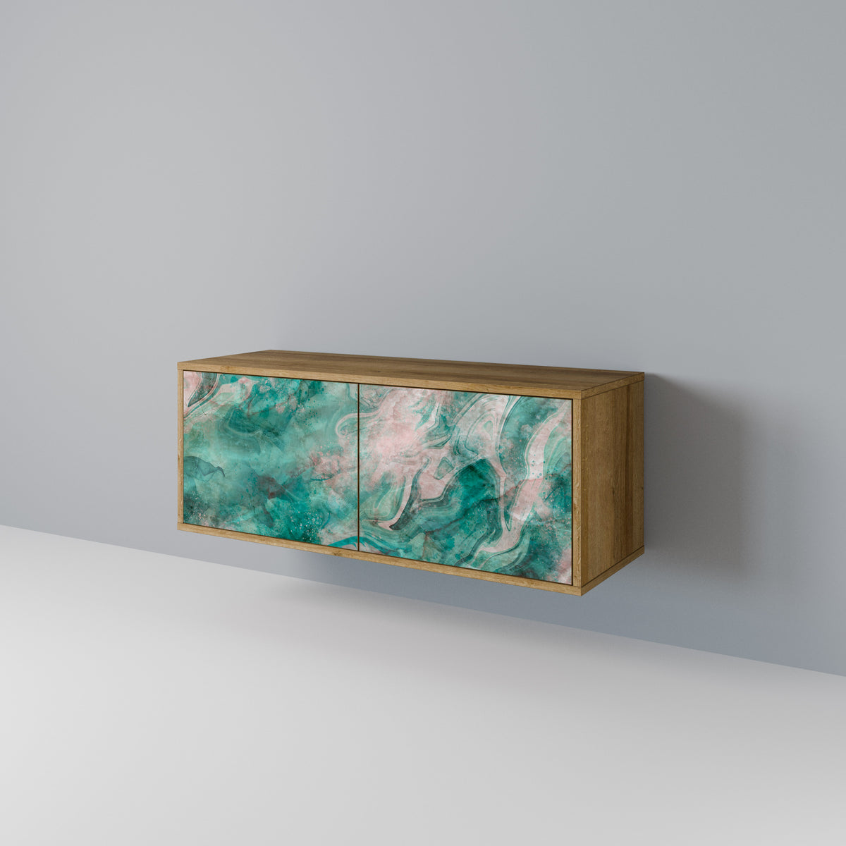 ABSTRACT ALCHEMY Kompaktní dvoudveřový TV stolek