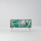 ABSTRACT ALCHEMY Kompaktní dvoudveřový TV stolek