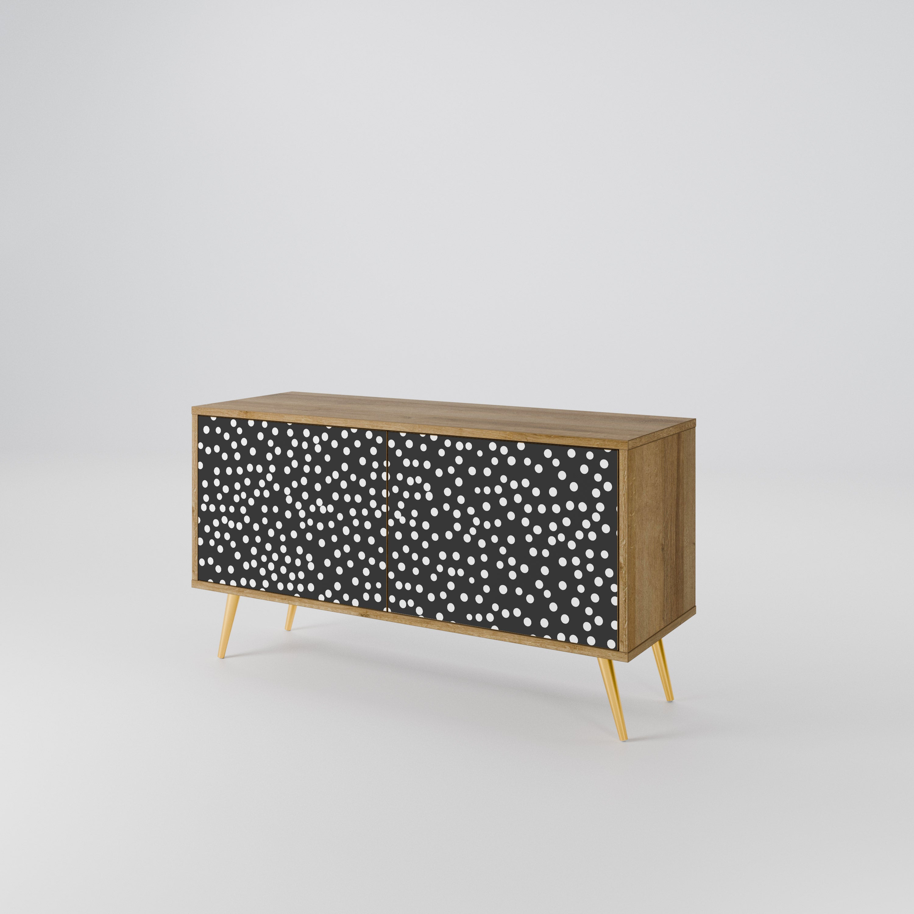 BLINDING LIGHTS Compact 2-Door TV Cabinet