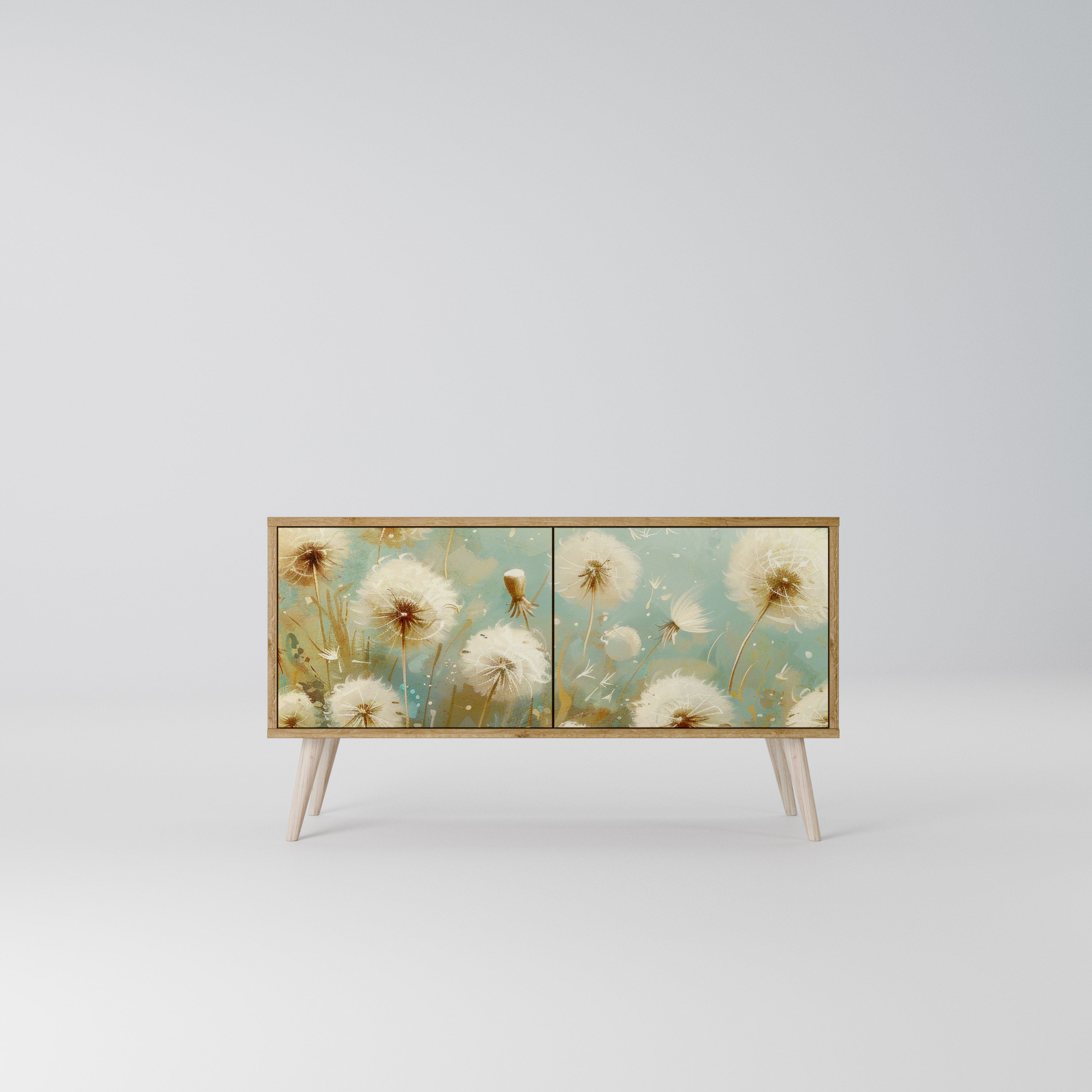DREAMY MEADOW Kompaktní dvoudveřový TV stolek