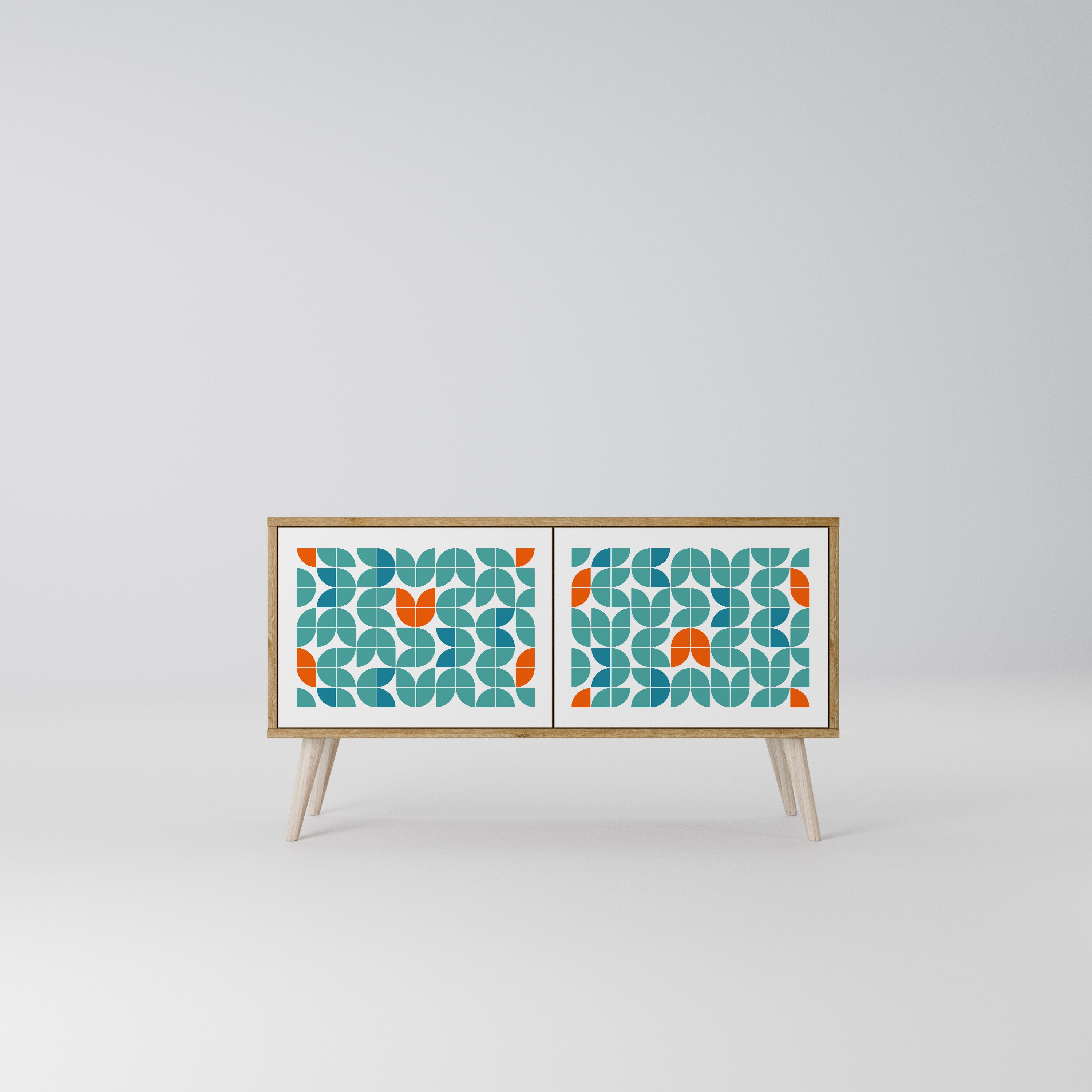 BE THE CHANGE Kompaktní dvoudveřový TV stolek