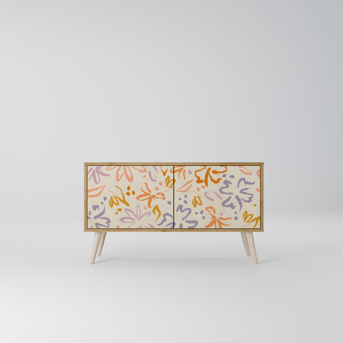 SPRING WHIMSY Kompaktní dvoudveřový TV stolek