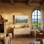 SPRING WHIMSY Kompaktní dvoudveřový TV stolek