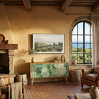 SUCCULENT CLUSTER Kompaktní dvoudveřový TV stolek