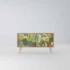 SUCCULENTS KALEIDOSCOPE Kompaktní dvoudveřový TV stolek