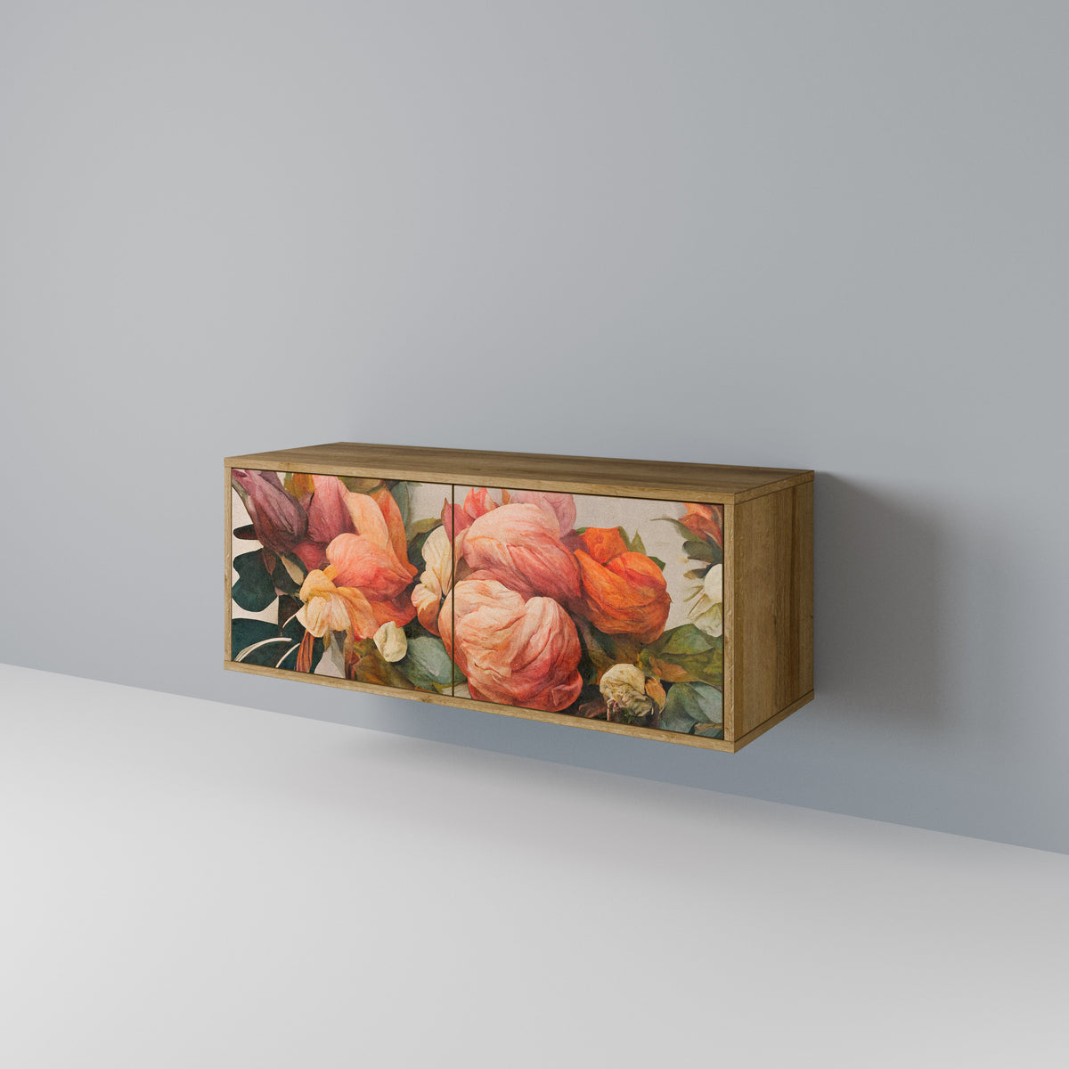 STYLISH BEAUTY Kompaktní dvoudveřový TV stolek