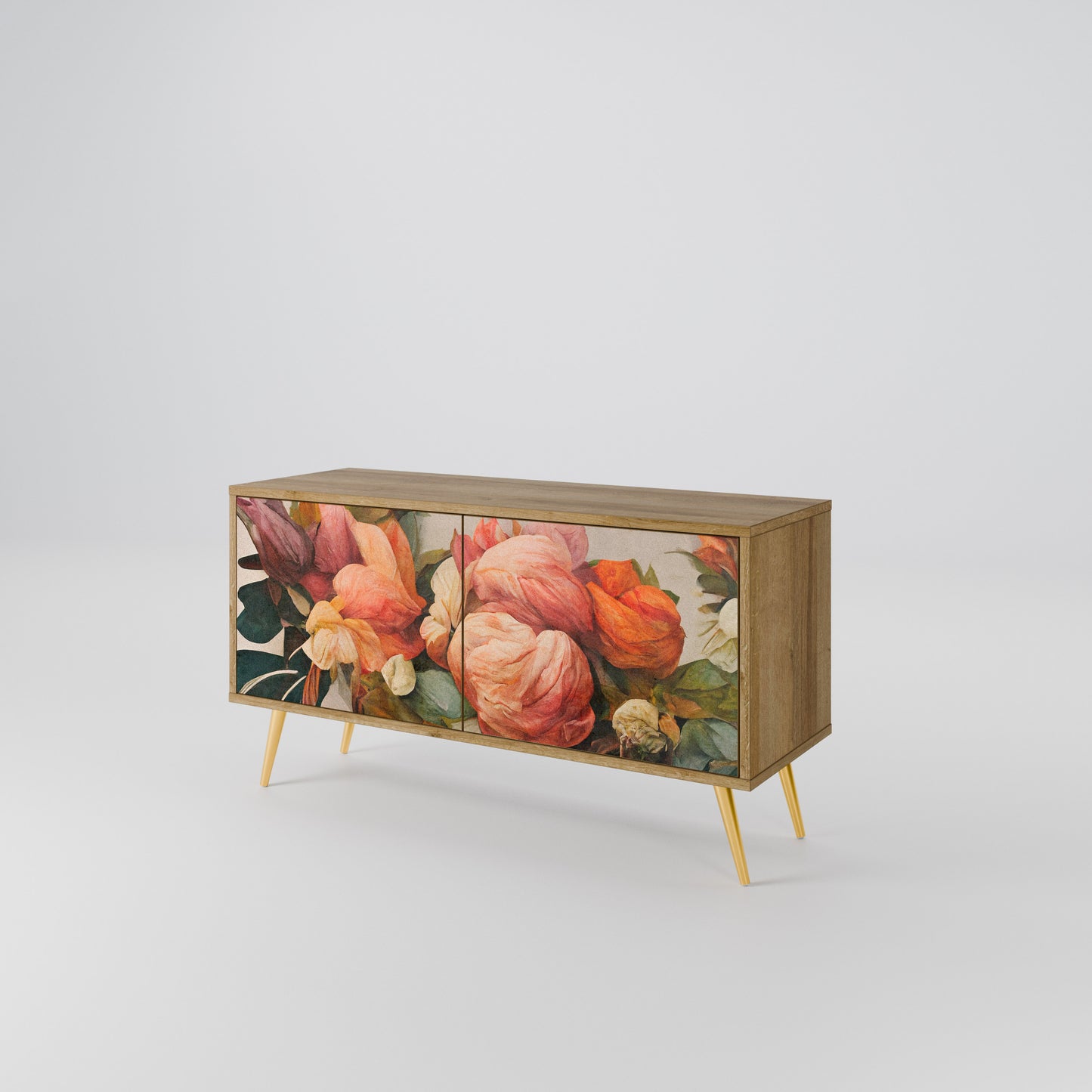STYLISH BEAUTY Kompaktní dvoudveřový TV stolek